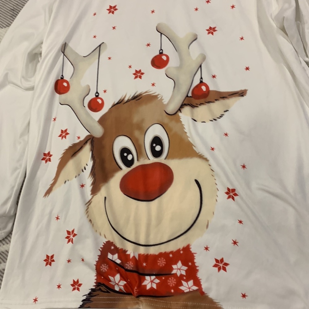 NWOT Rudolph Christmas Pajama Set - Picture 3 of 4
